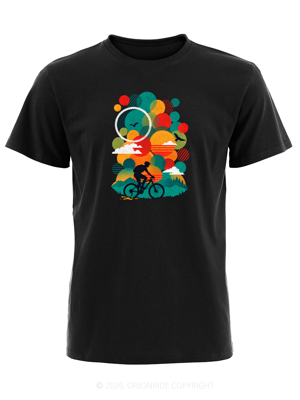 Orionride Ride Toward Light Short Sleeves Bike T-Shirt
