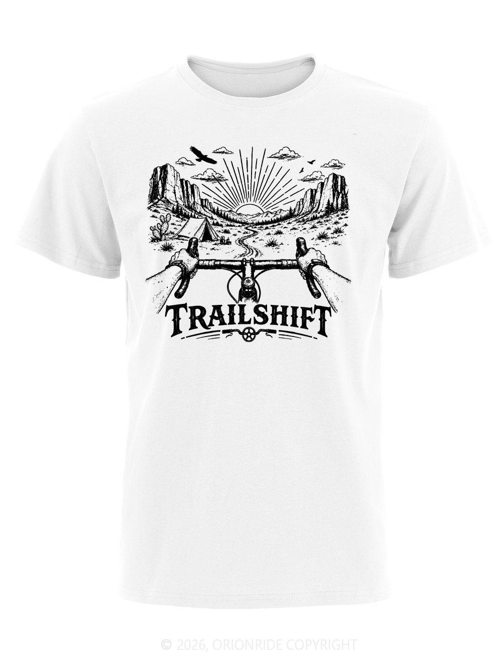 Orionride Greeting The Sunrise Short Sleeves Bike T-Shirt