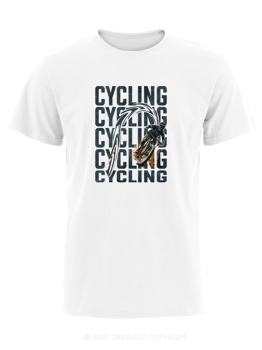 Orionride Mountain Bike Rider Short Sleeves Bike T-Shirt