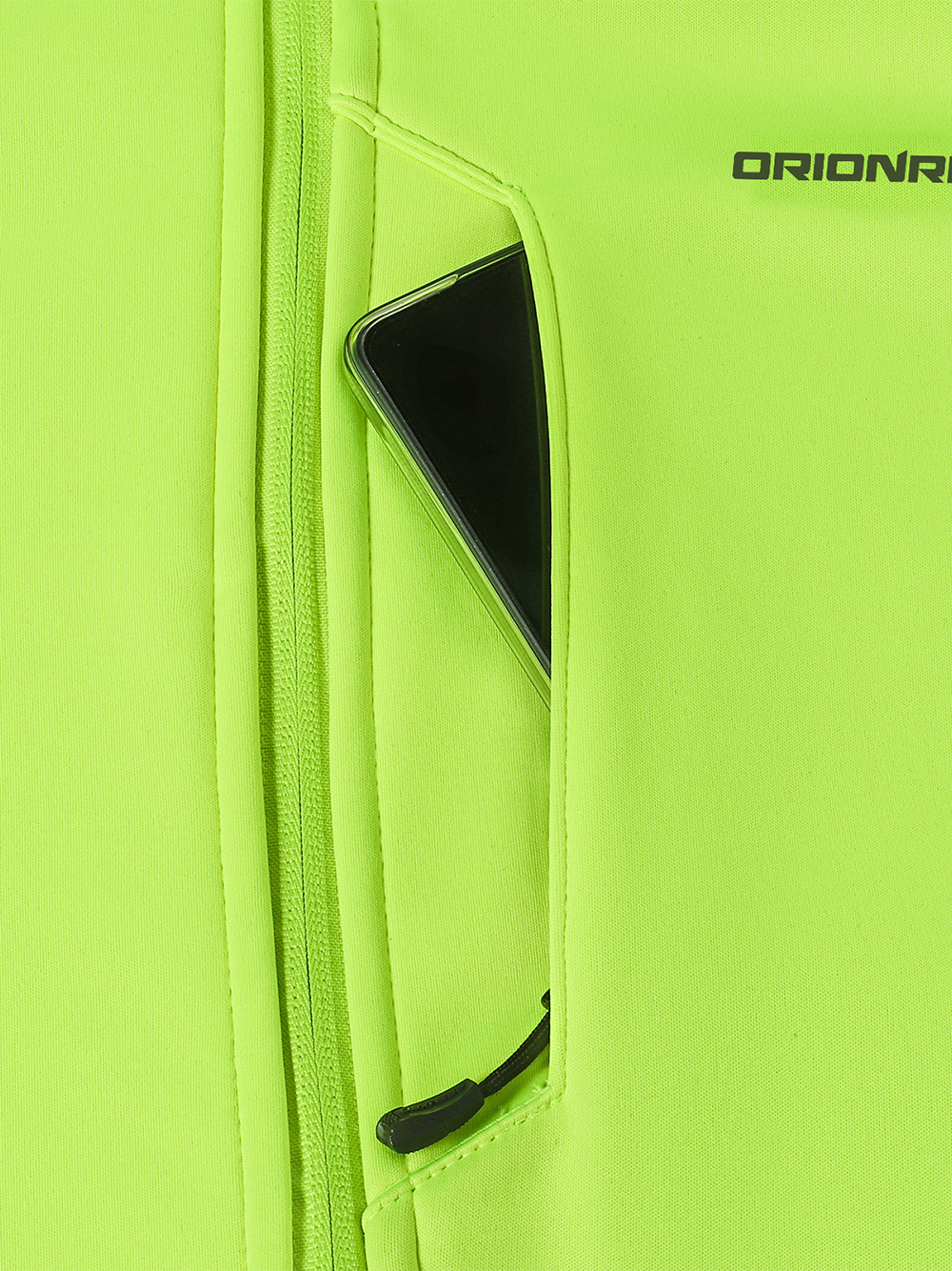 Orionride Winter Windproof and Water-Resistant Fleece Cycling Jacket Green