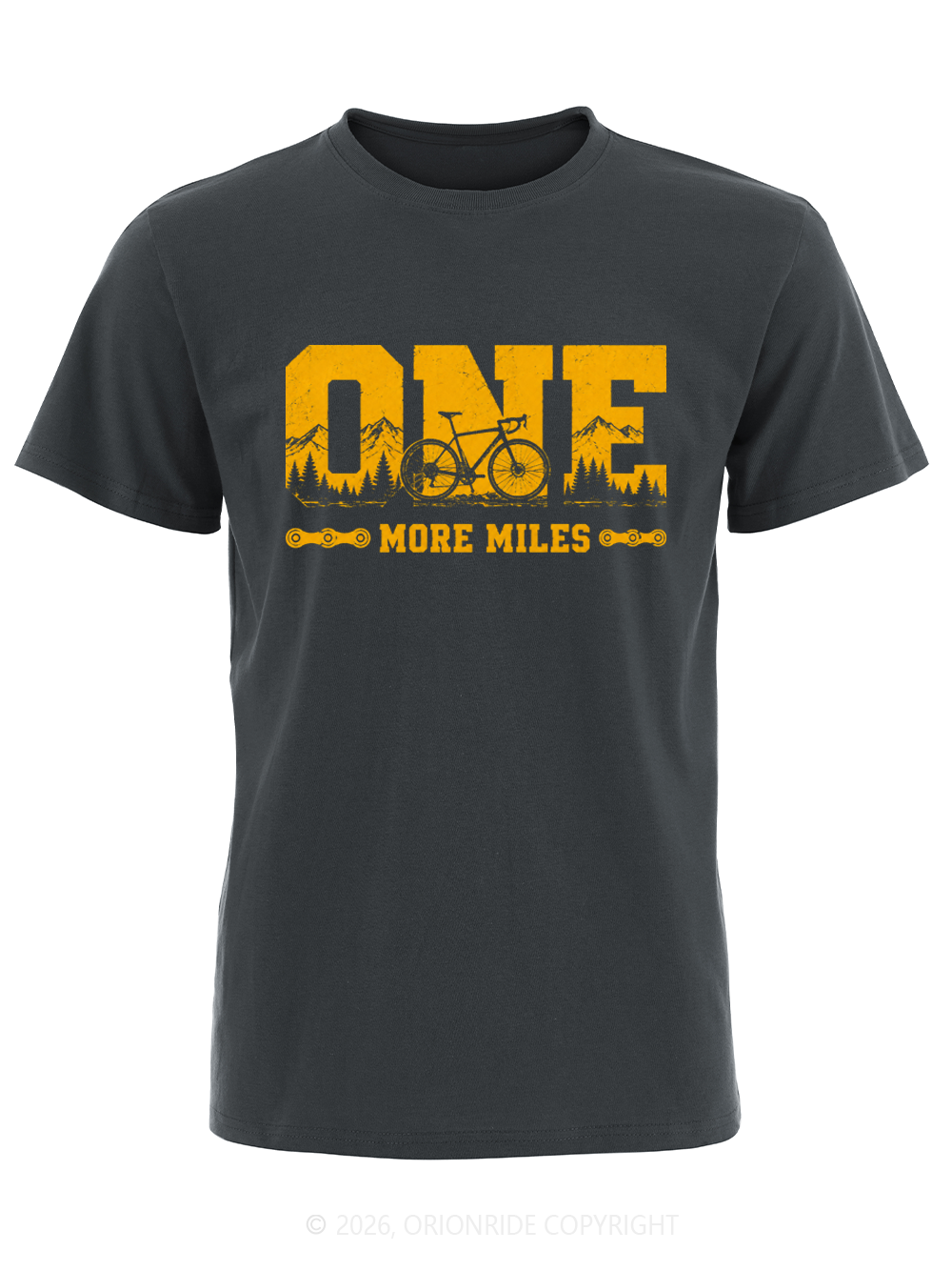 Orionride Letter Ride Short Sleeves Bike T-Shirt