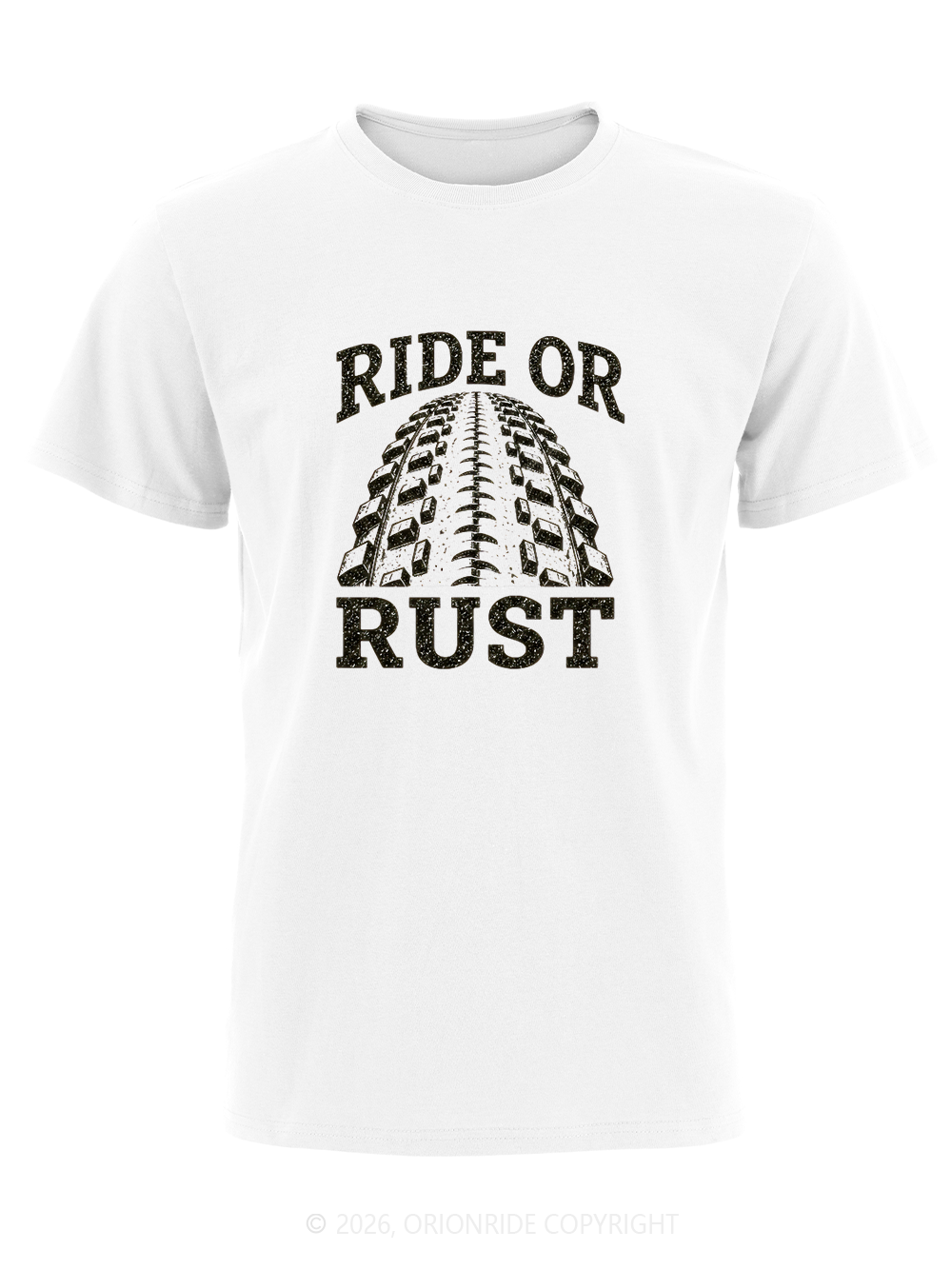 Orionride Ride Or Rust Short Sleeves Bike T-Shirt