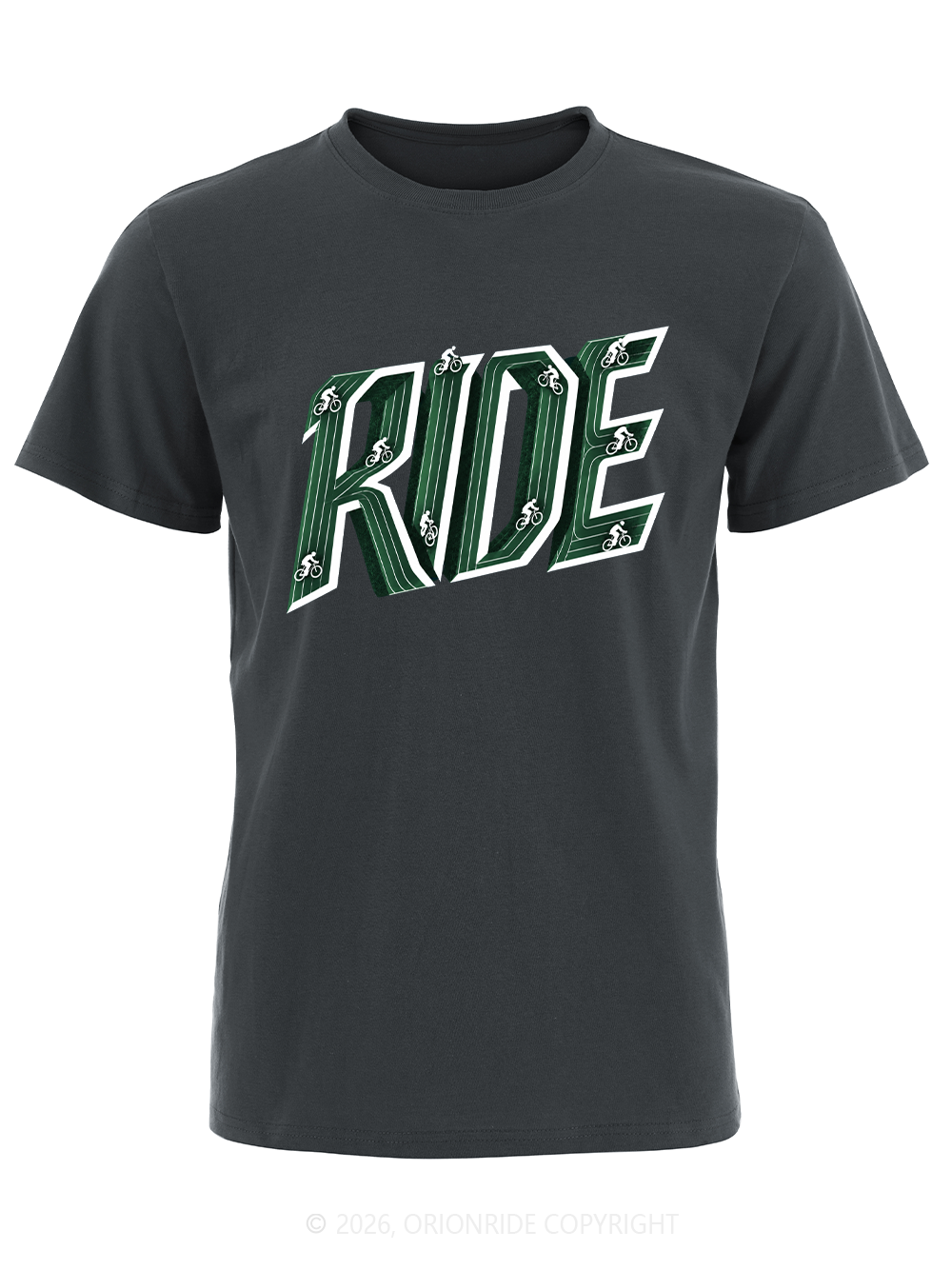 Orionride  Typography Cycling Short Sleeves Bike T-Shirt