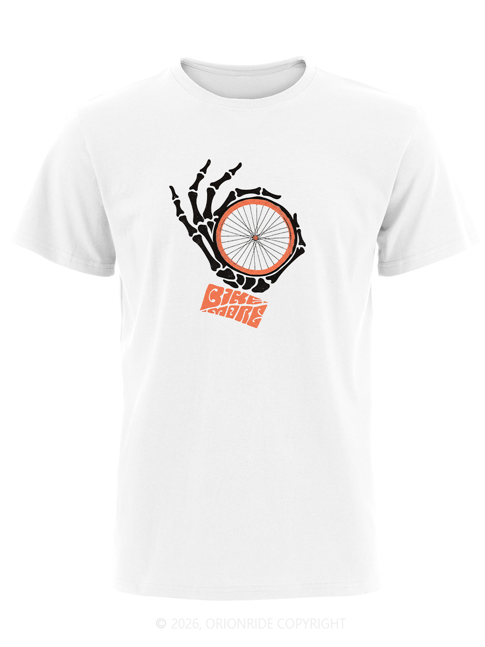 Orionride Skeleton Hand Short Sleeves Bike T-Shirt