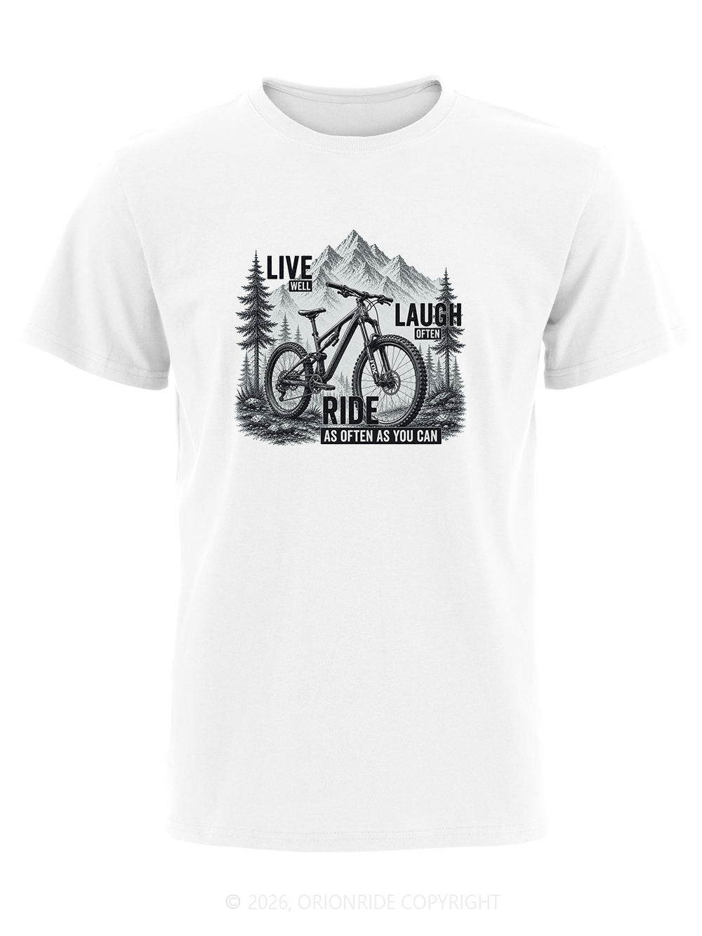 Orionride Ink Ride Wild Short Sleeves Bike T-Shirt