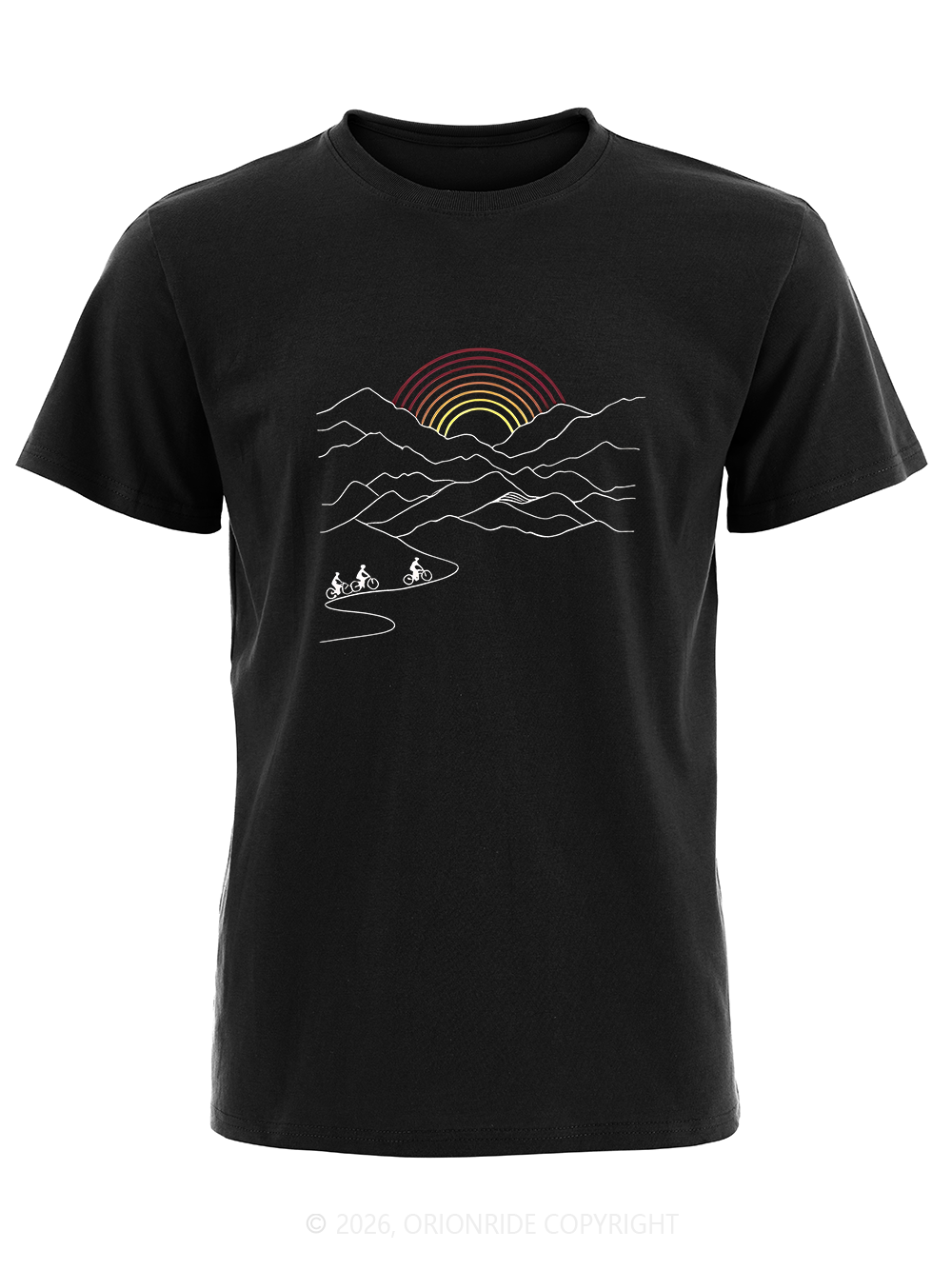Orionride Rising Sun Short Sleeves Bike T-Shirt