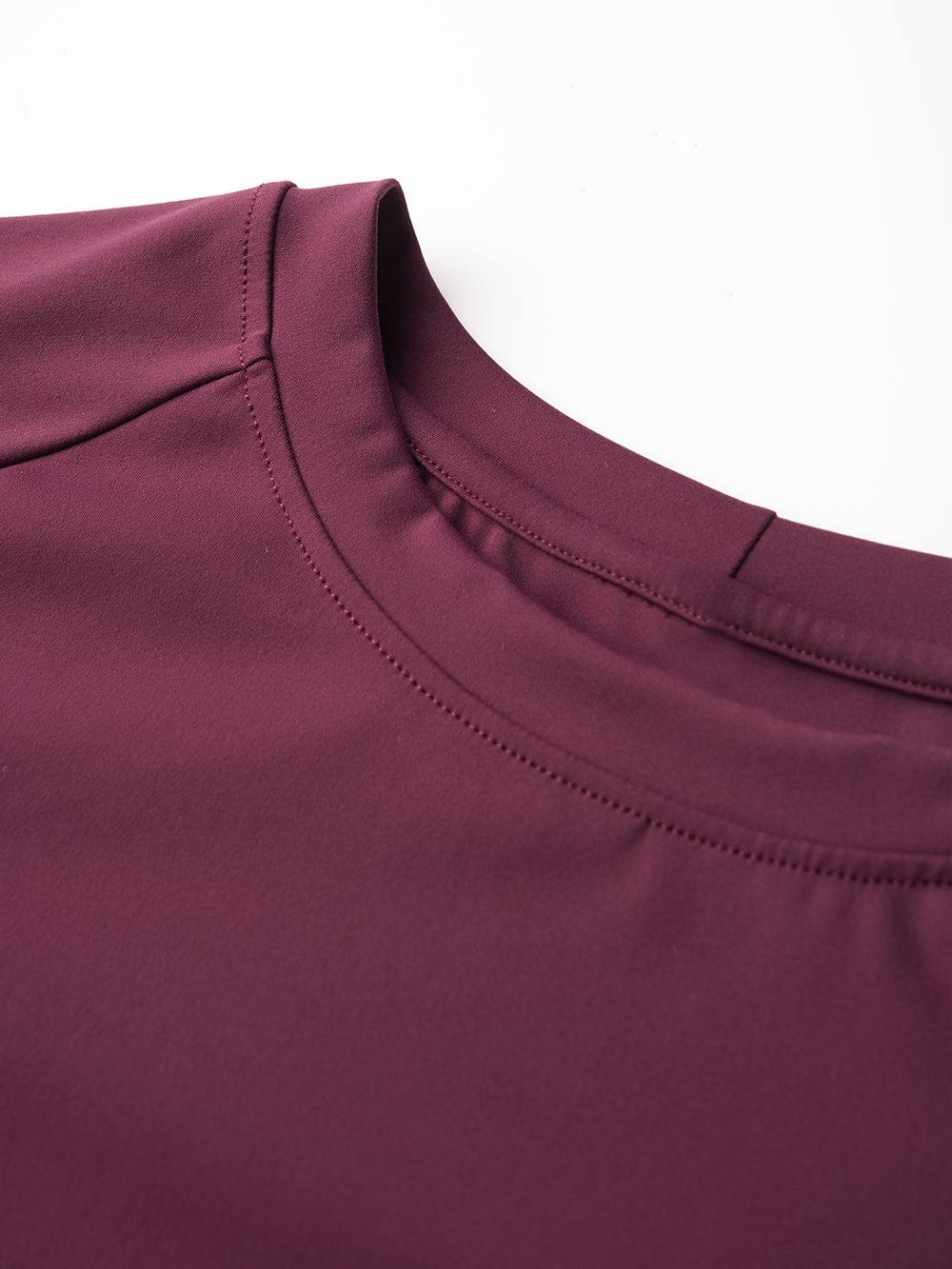 Orionride Women's Zipper Pockets Thumb Holes Long Sleeve Cycling Shirt Red