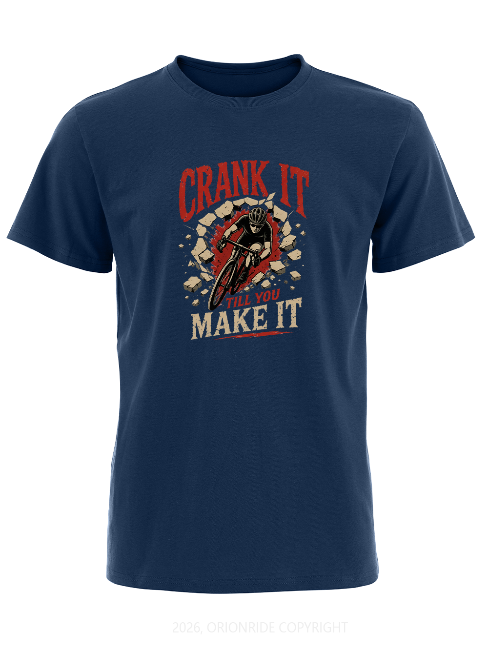 Orionride Crank It Short Sleeves Bike T-Shirt