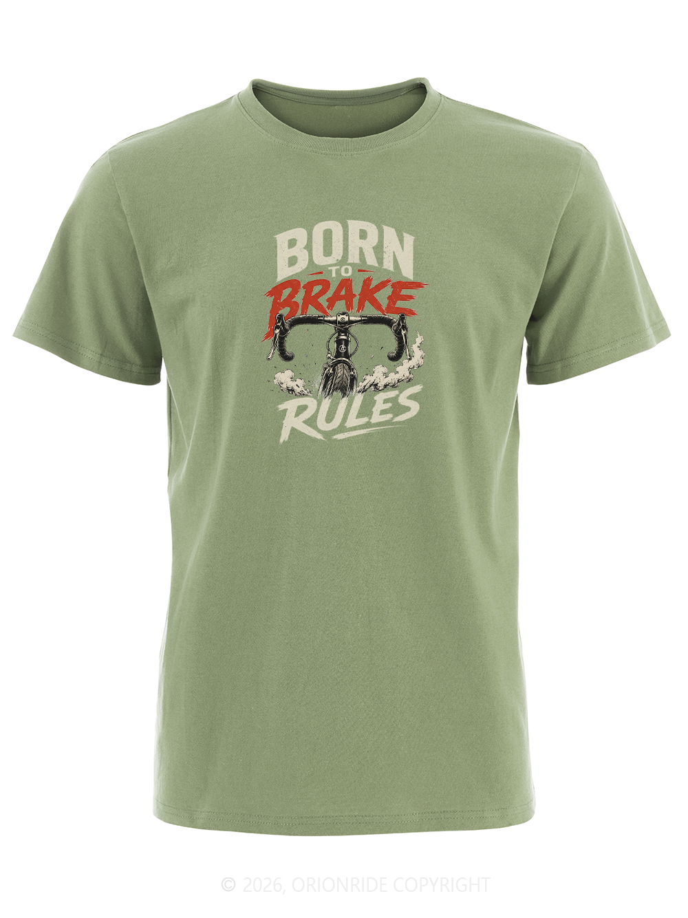 Orionride Born To Break Rules Short Sleeves Bike T-Shirt
