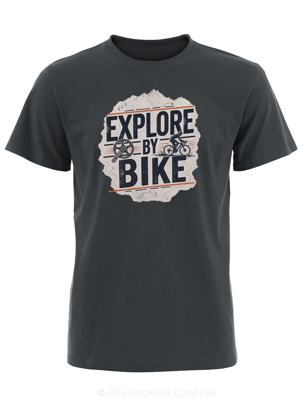 Orionride Explore By Bike Short Sleeves Bike T-Shirt
