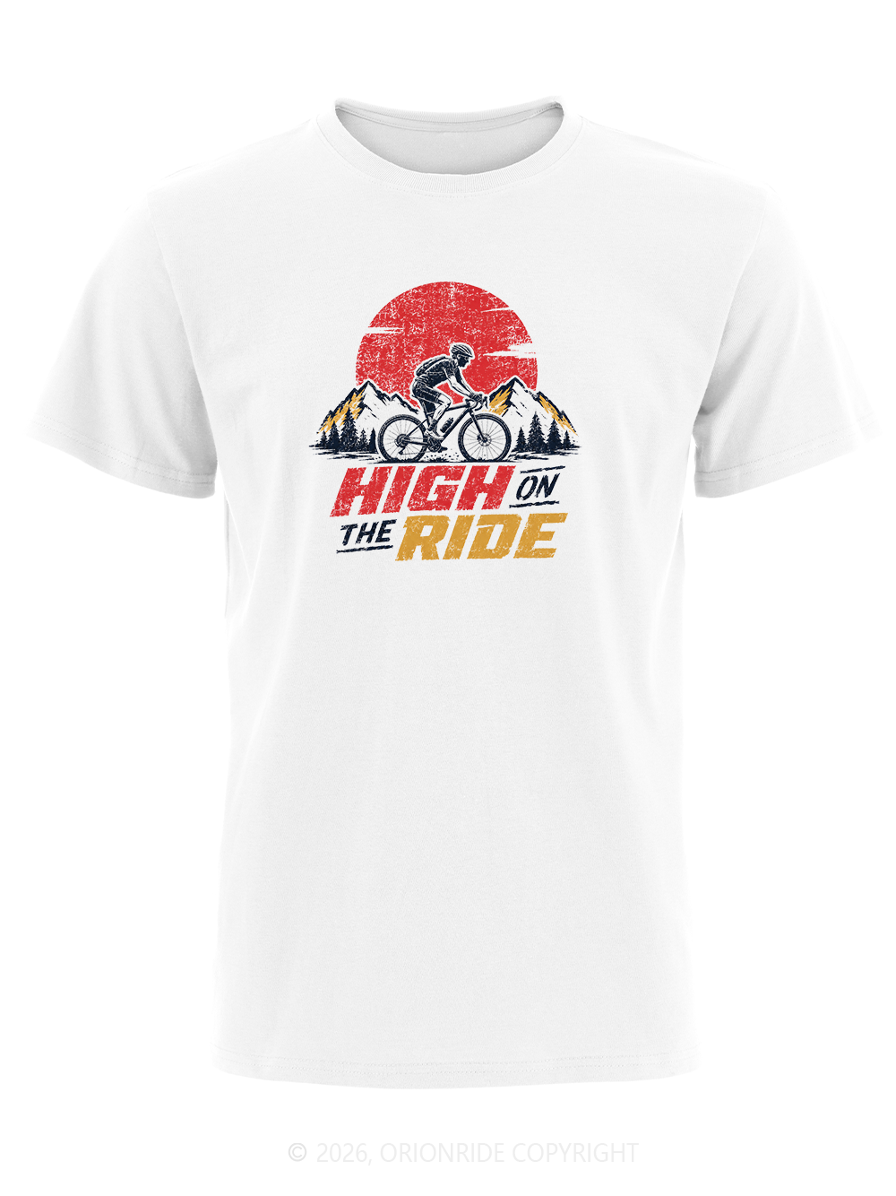 Orionride High On The Ride Short Sleeves Bike T-Shirt