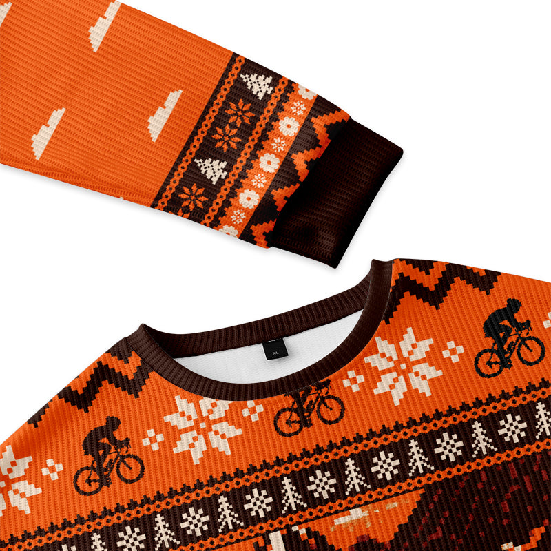Orionride Volcanic Eruption Men's Sweaters