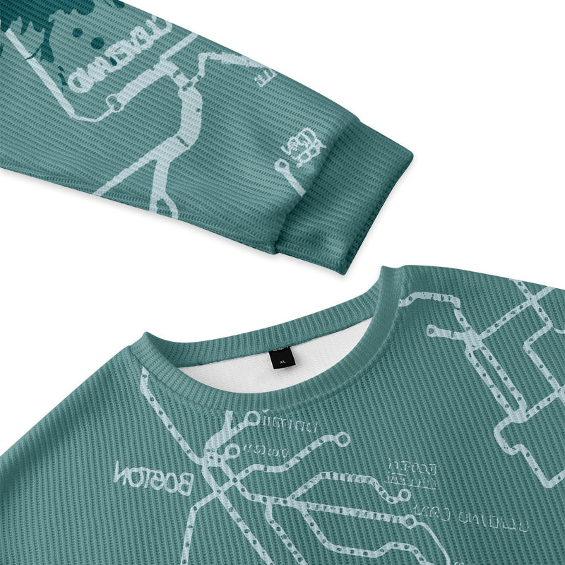 Orionride Green Trail Men's Sweaters