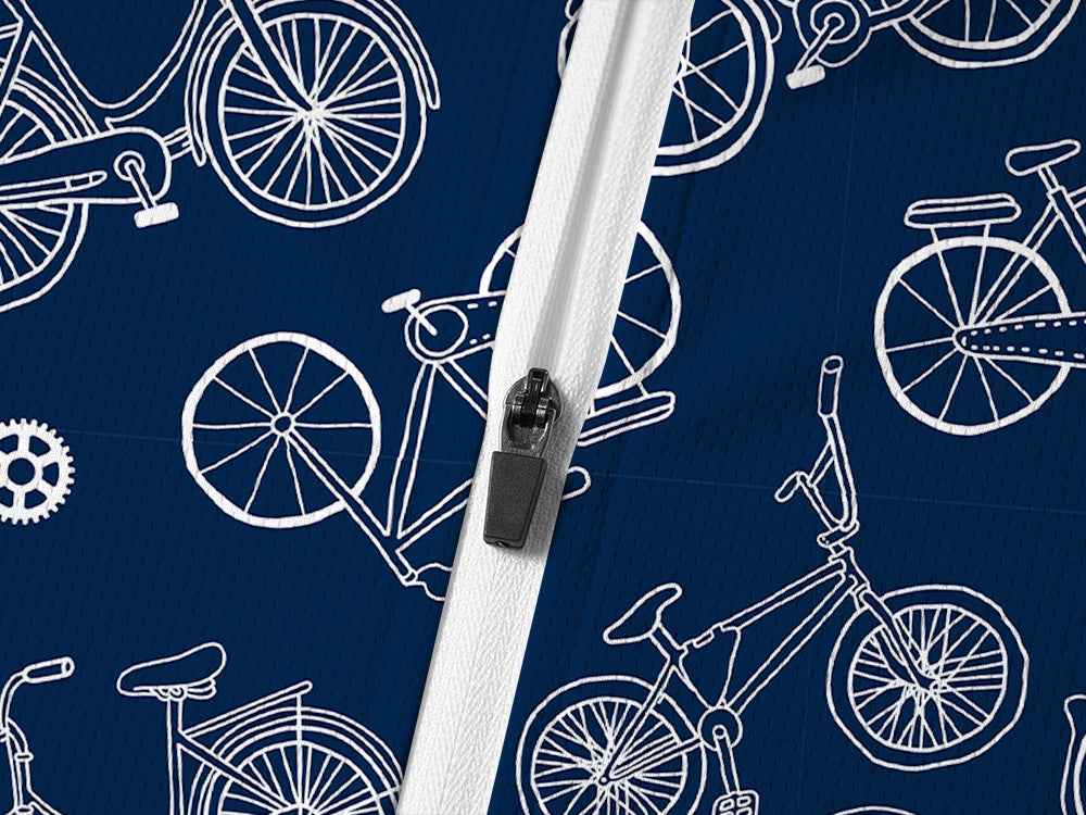 Orionride Gear Cycling Long Sleeve Half Zipper Mountain Bike Jersey