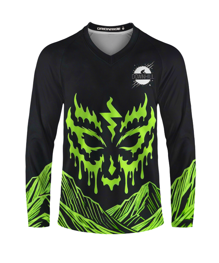 Orionride Mountain Mask Long Sleeve Downhill Jersey