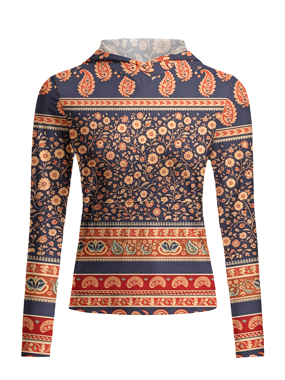 Orionride Garden Story Women's Long Sleeve Cycling Hoodie Shirt