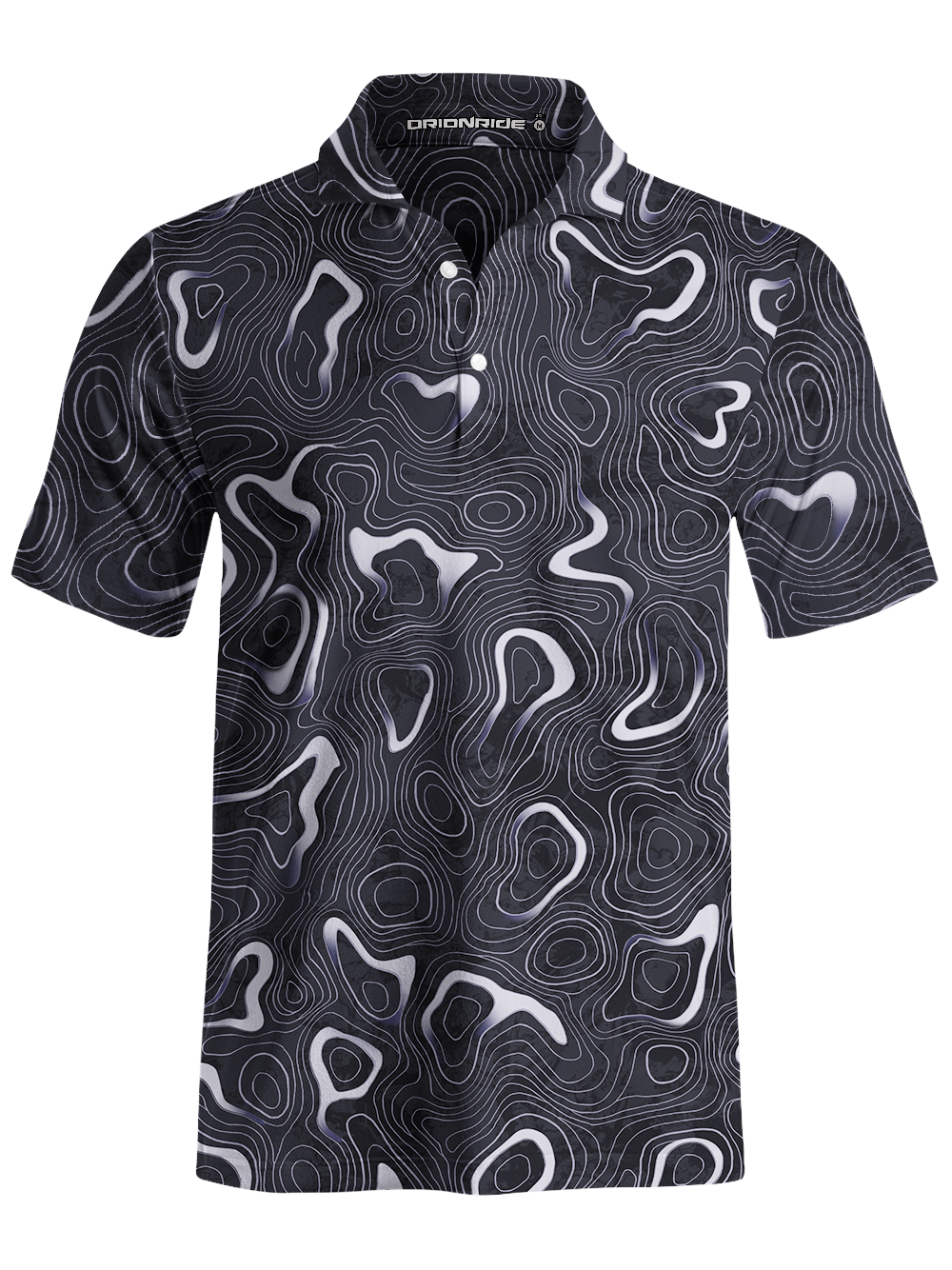 Orionride Mysterious Contours Men's Polo Shirt