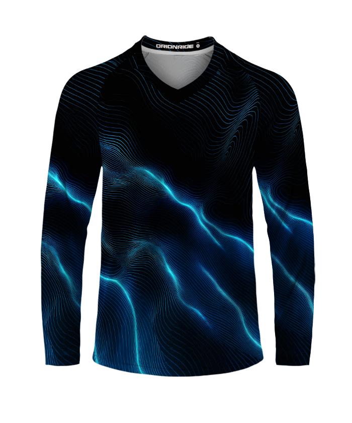 Orionride Technological Lines Long Sleeve Downhill Jersey