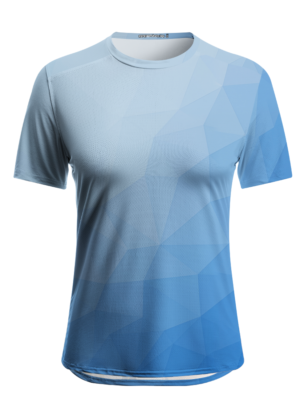 Orionride Ocean Blue Women's Breathable Short Sleeve T-shirt