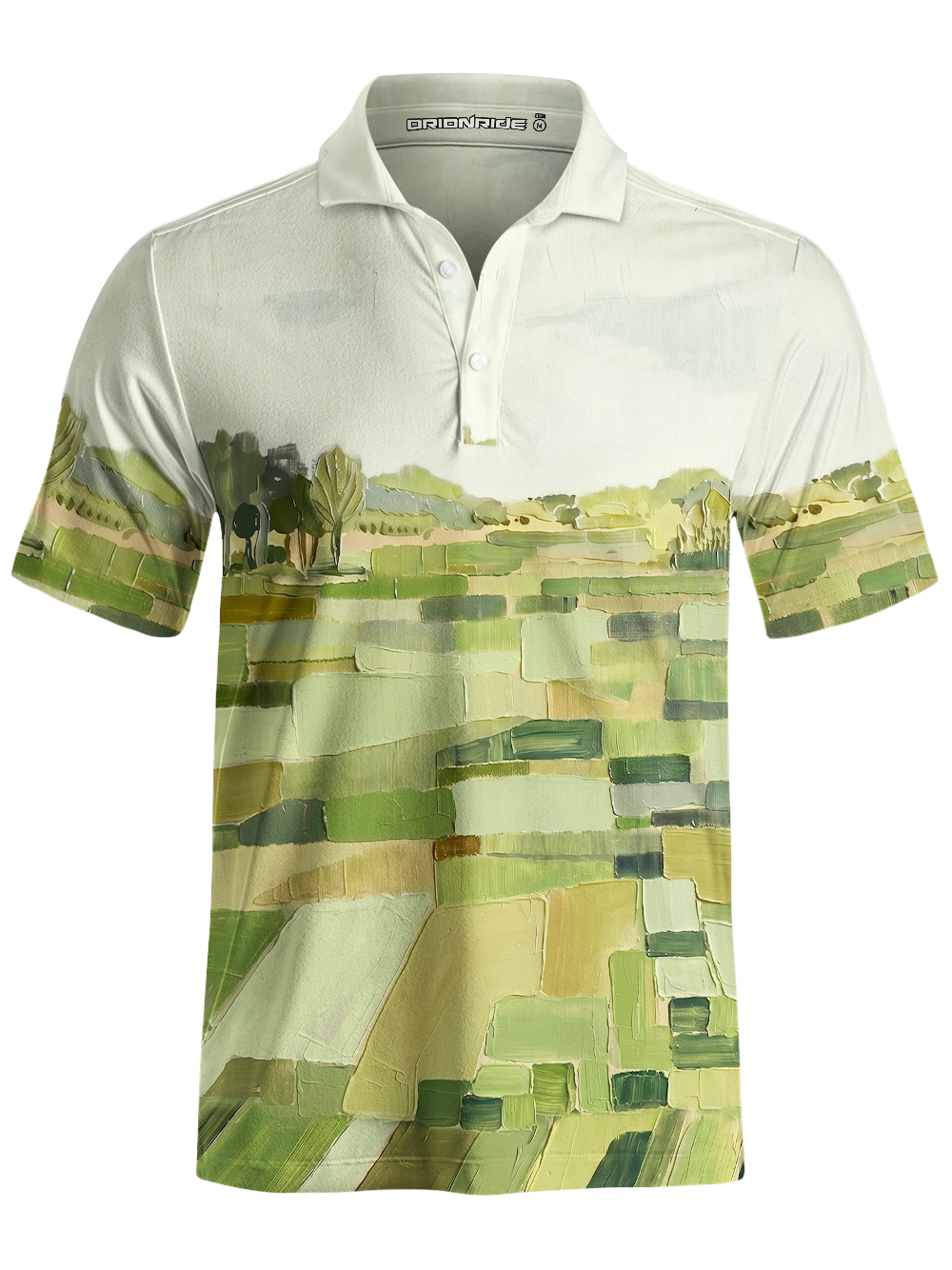 Orionride Pastoral Scenery Men's Polo Shirt