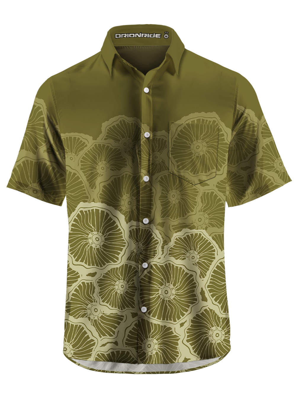 Orionride Wheeled Mirage Flux Zipper Pockets Ultra Lightweight Short Sleeves Gravel Shirt