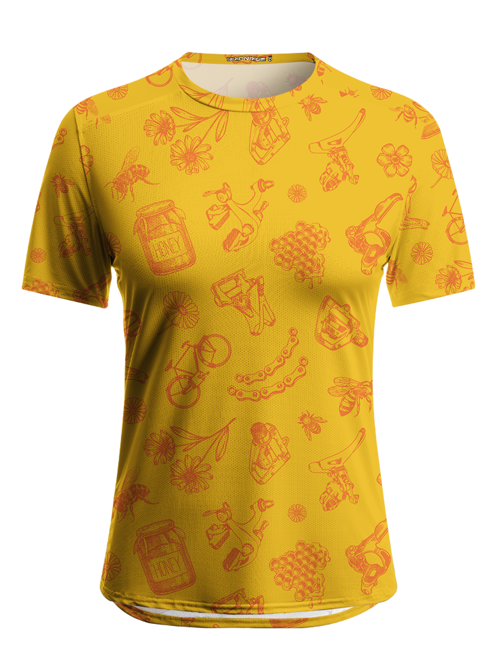 Orionride Sweet Honey Women's Breathable Short Sleeve T-shirt