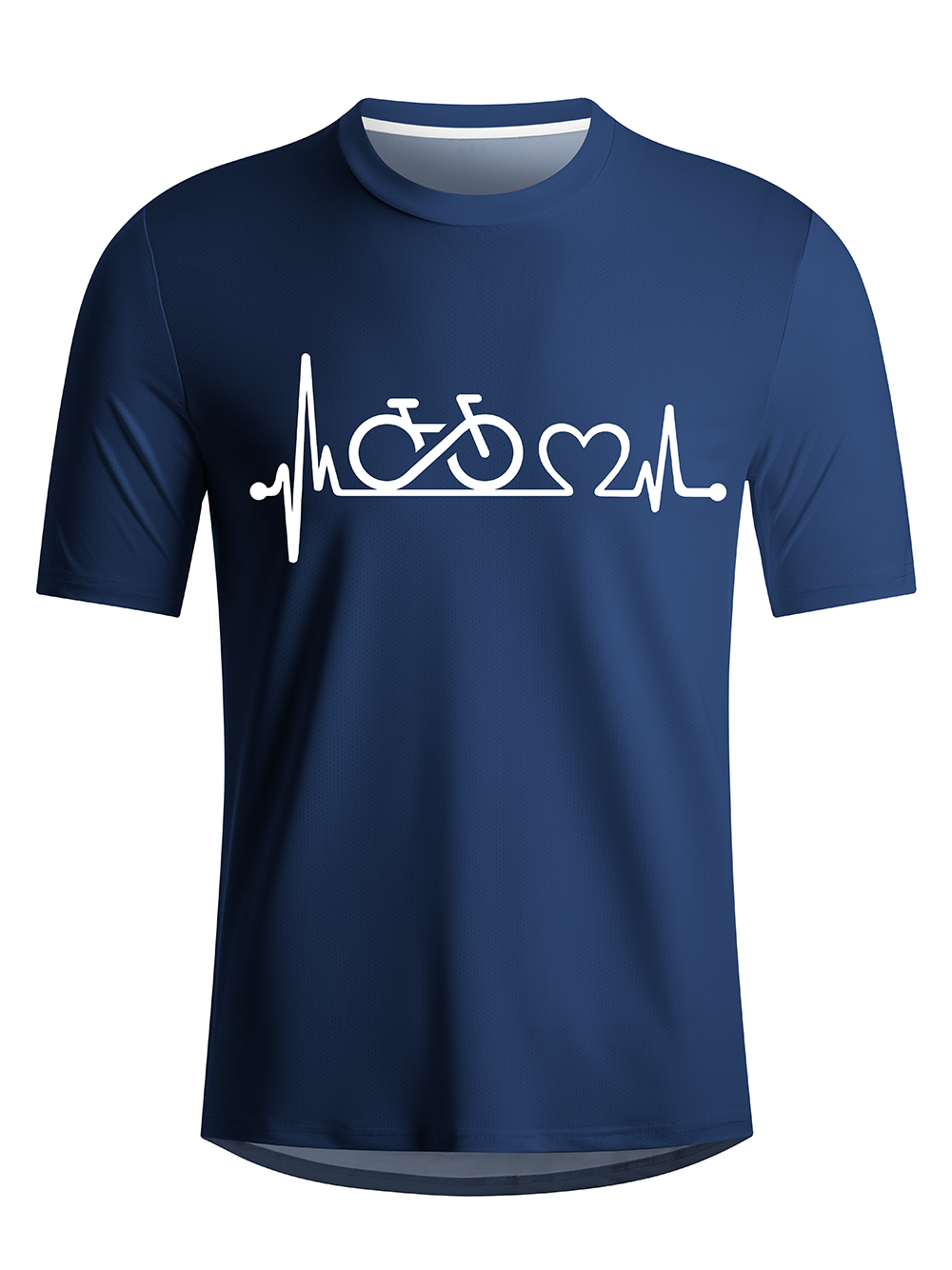 Orionride Bike Heartbeat Men's Breathable Short Sleeve Technical Tee