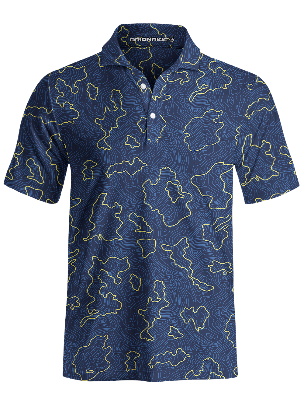 Orionride Contour Tiling Men's Polo Shirt