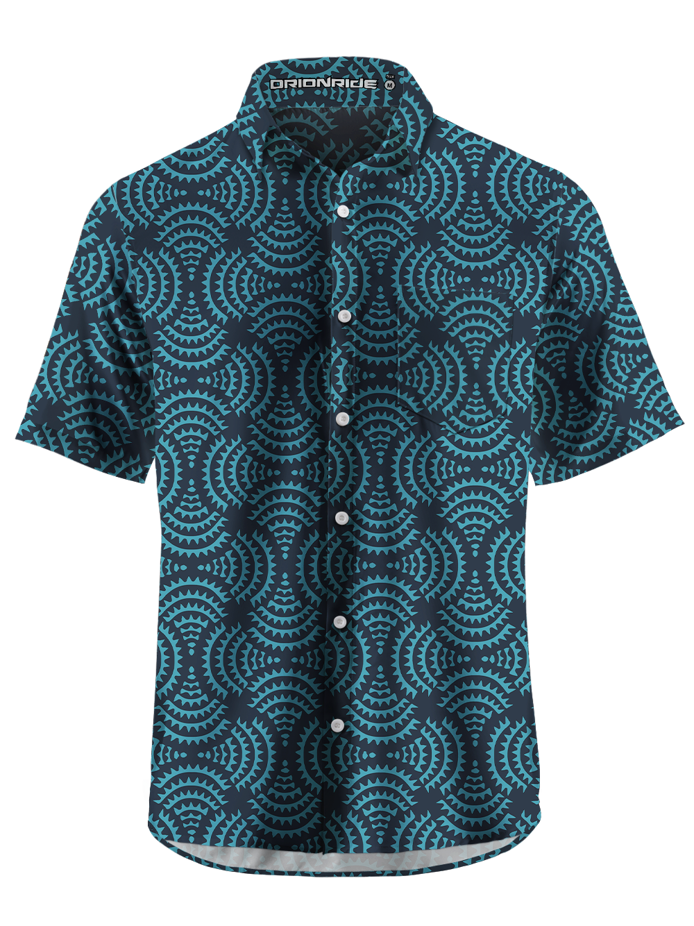Orionride Gear Stars Zipper Pockets Ultra Lightweight Short Sleeves Gravel Shirt