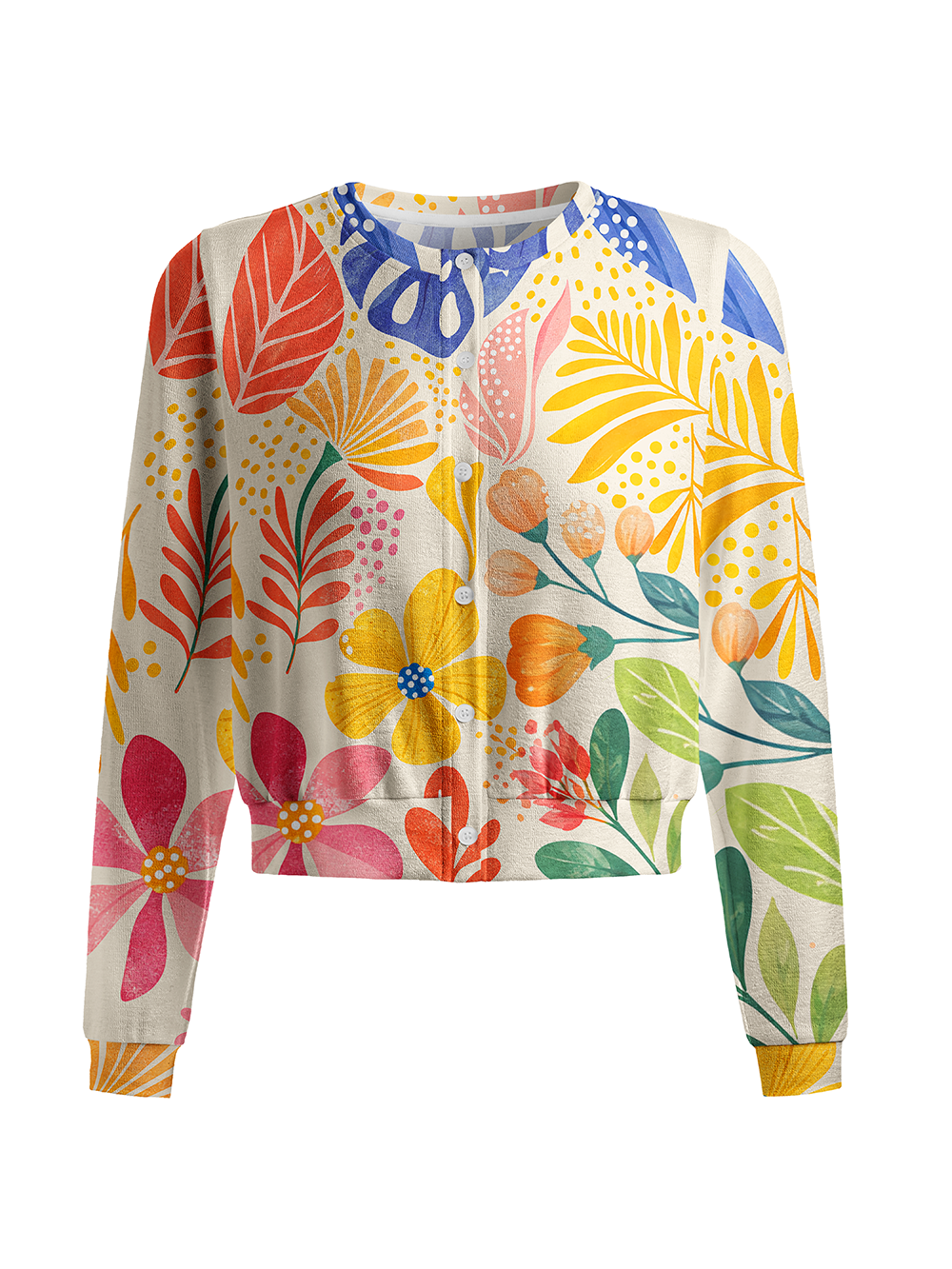 Orionride Sweet Garden Women's Knitted Cardigan