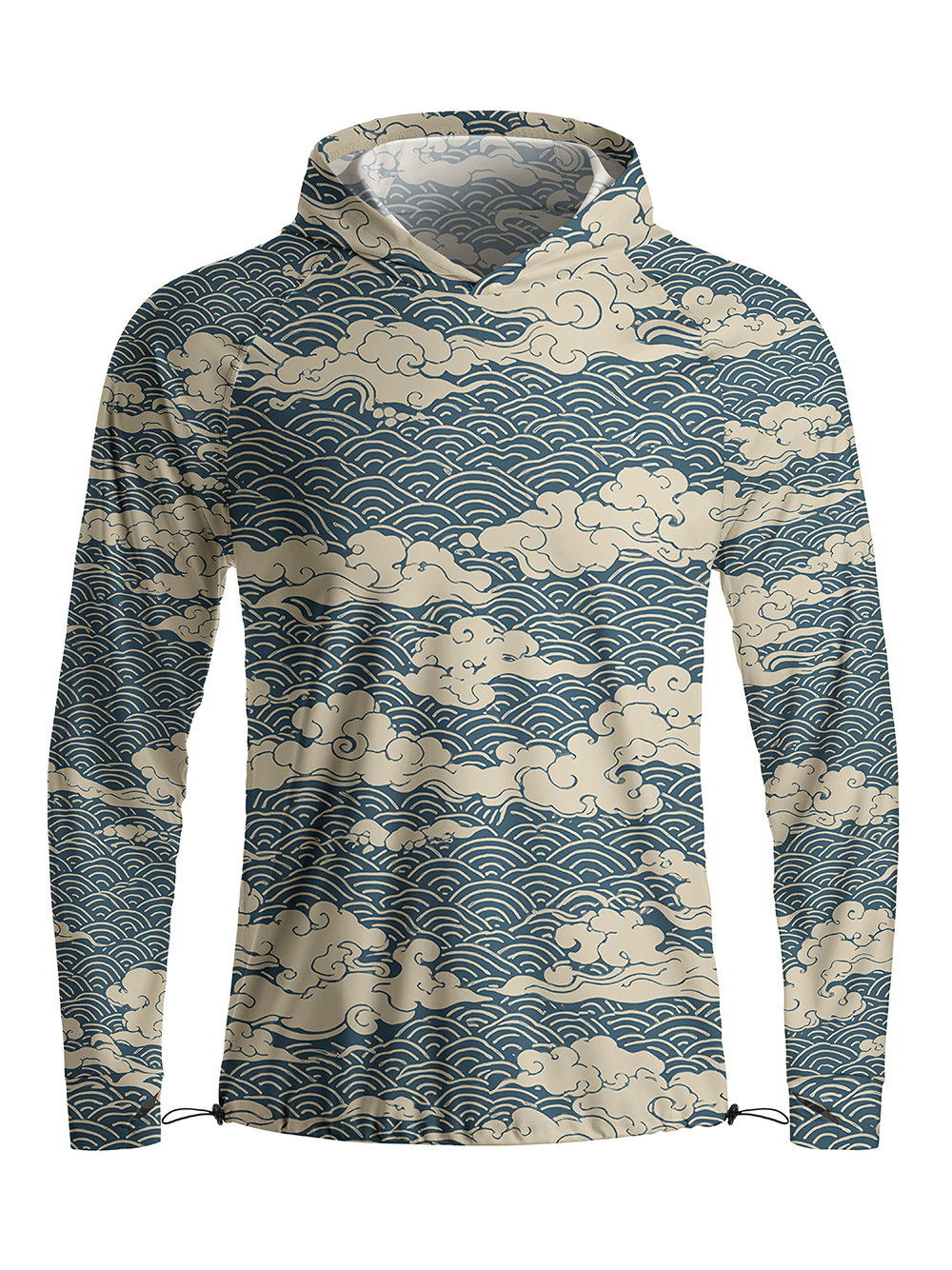 Orionride Above The Clouds Long Sleeve Cycling Hoodie Shirt