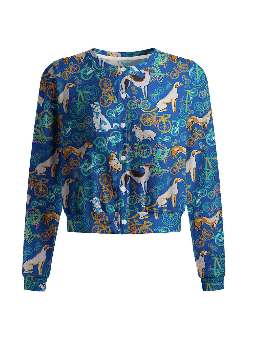 Orionride Pup Ride Women's Knitted Cardigan