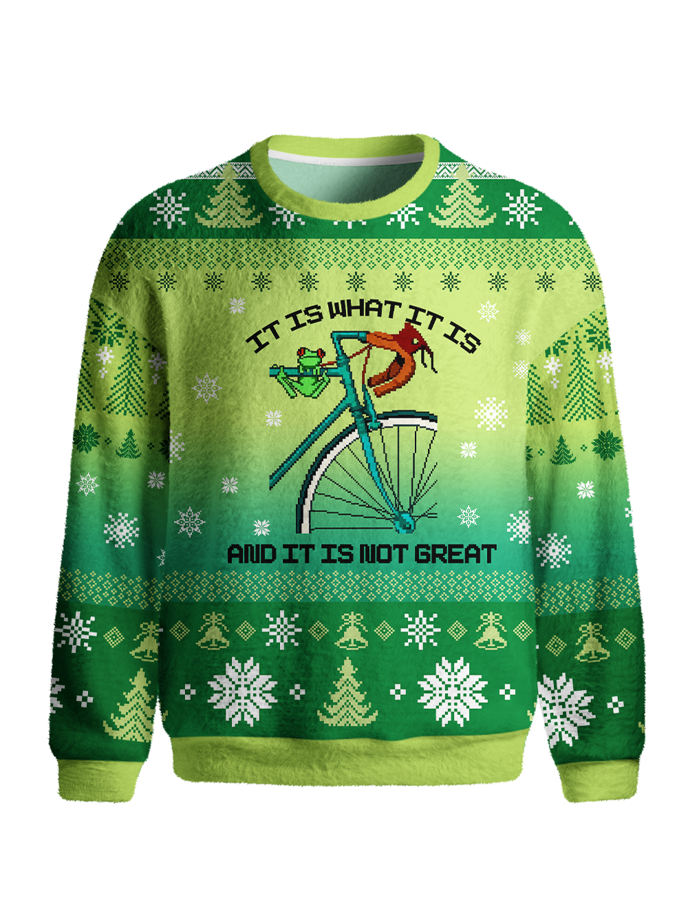 Orionride Frog On The Frame Men's Sweaters