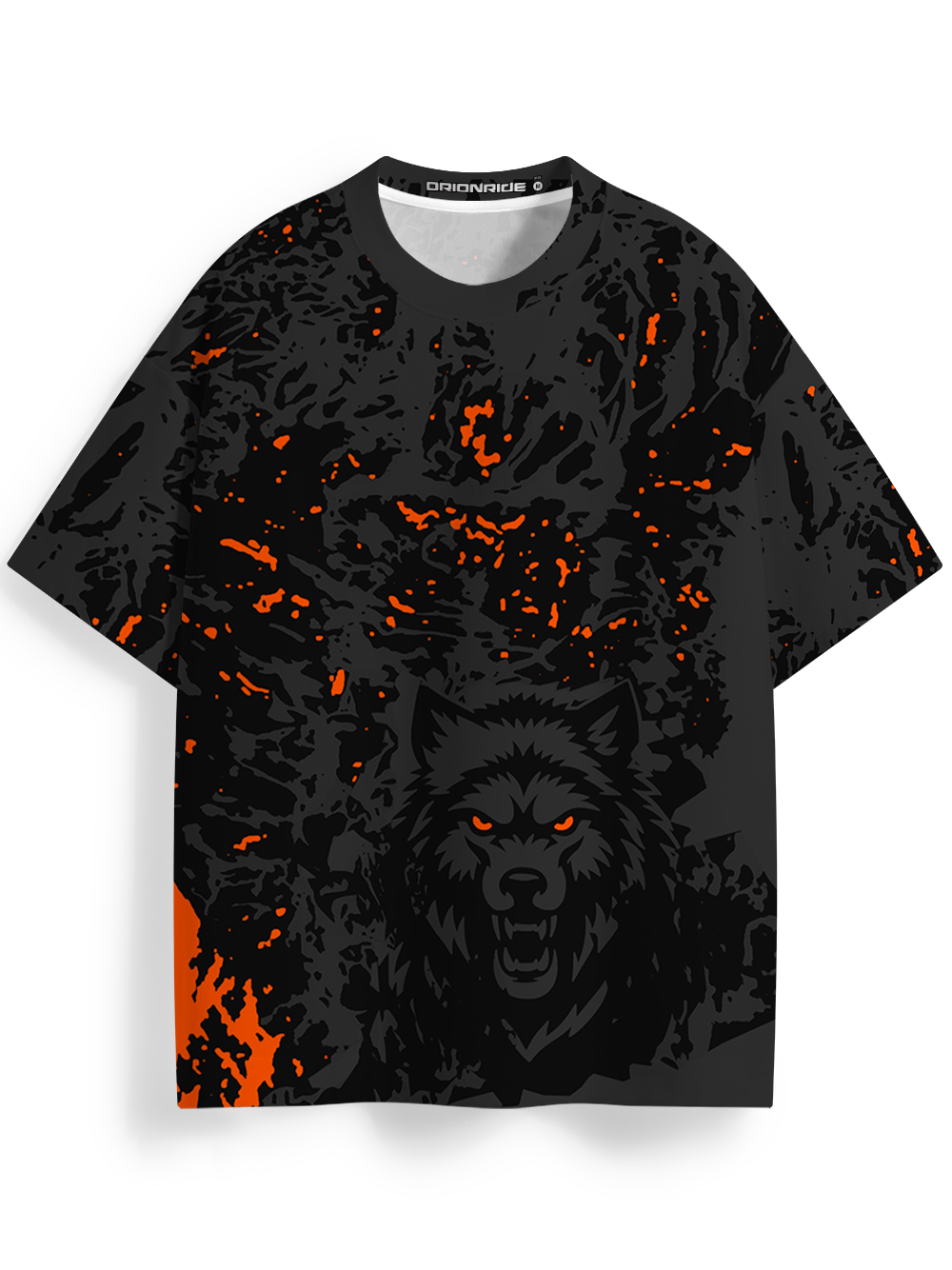 Orionride King Of Animals Oversized All-Over Print T-Shirt