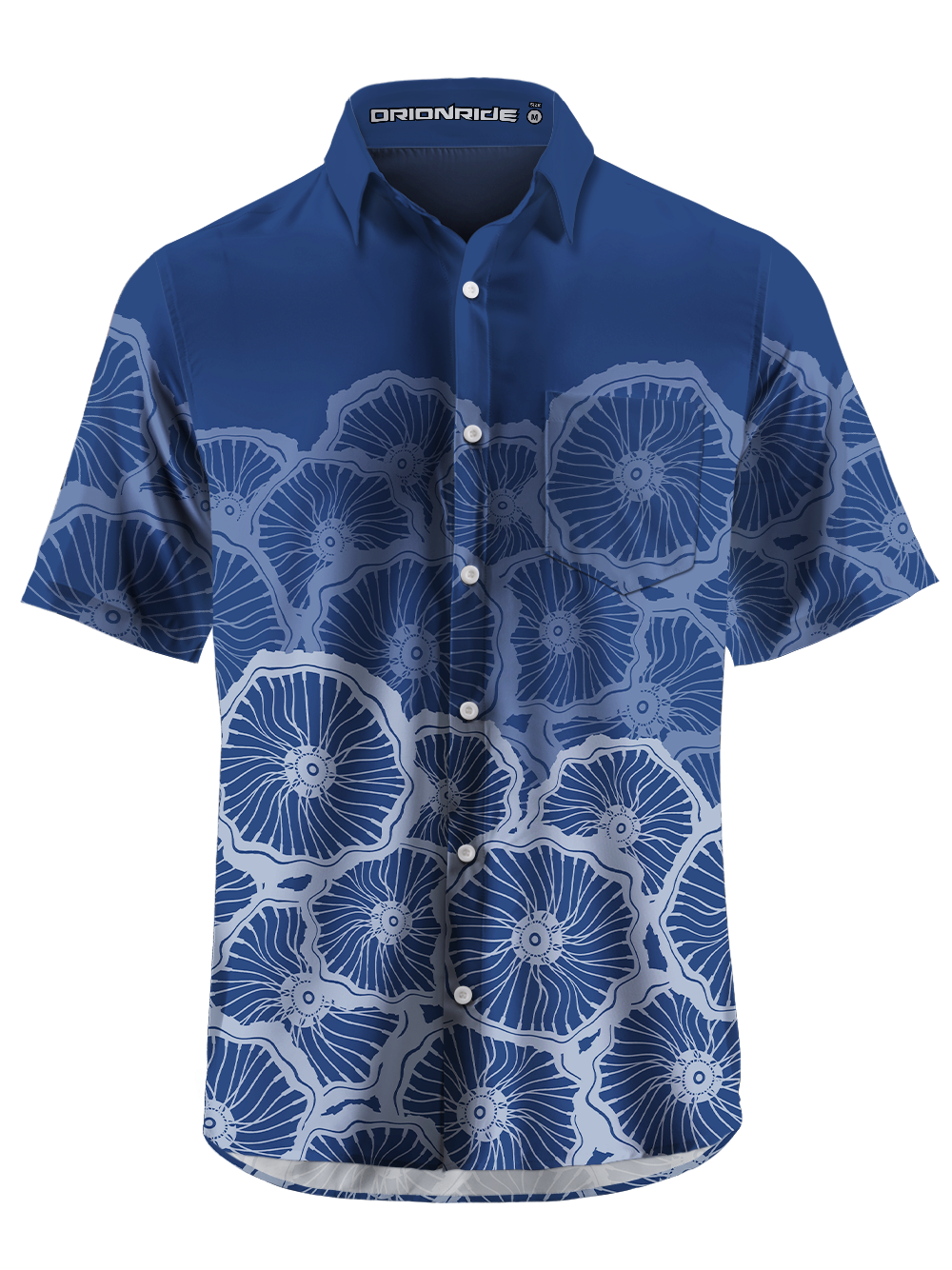 Orionride Wheeled Mirage Flux Zipper Pockets Ultra Lightweight Short Sleeves Gravel Shirt