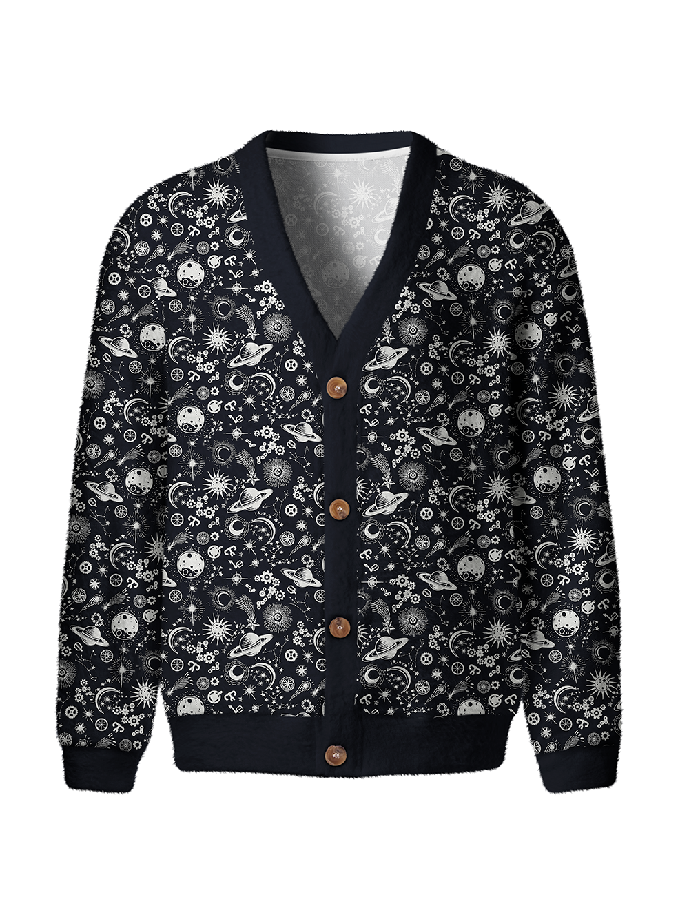 Orionride Interstellar Gear Men's Cardigan Knit Sweaters