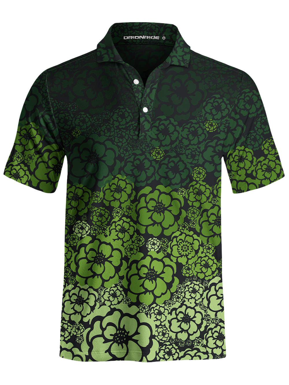 Orionride Green Life Men's Polo Shirt