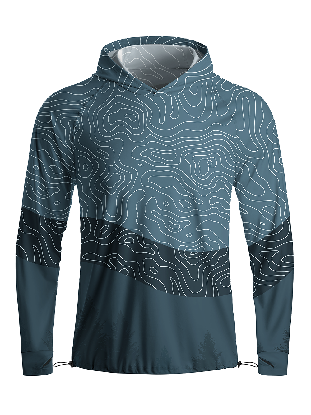 Orionride  Challenging Contour Long Sleeve Cycling Hoodie Shirt