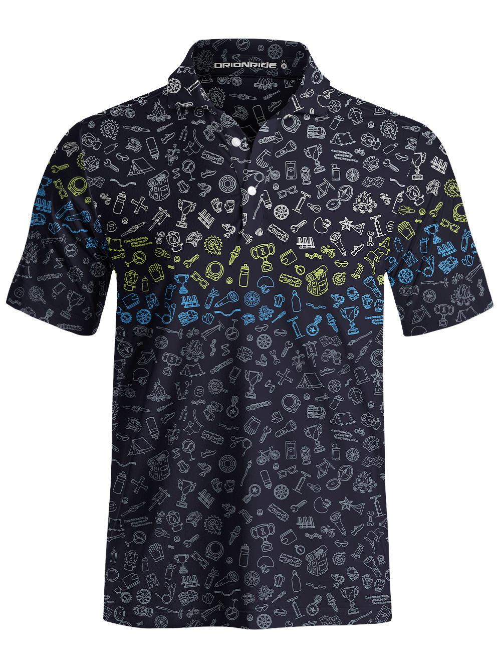 Orionride Sprite Parts Men's Polo Shirt