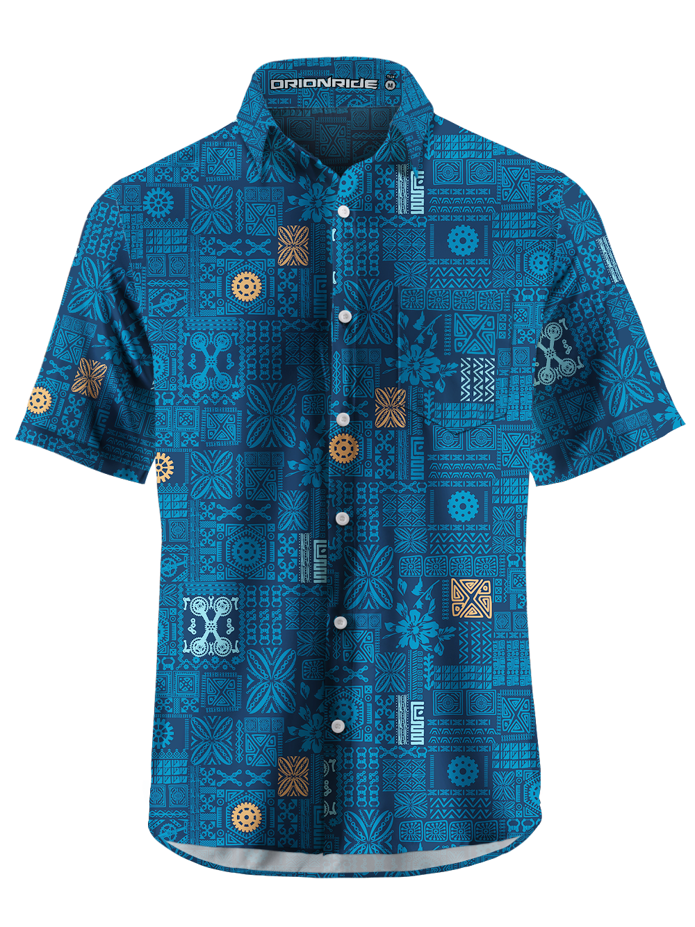 Orionride Parts Factory Zipper Pockets Ultra Lightweight Short Sleeves Gravel Shirt