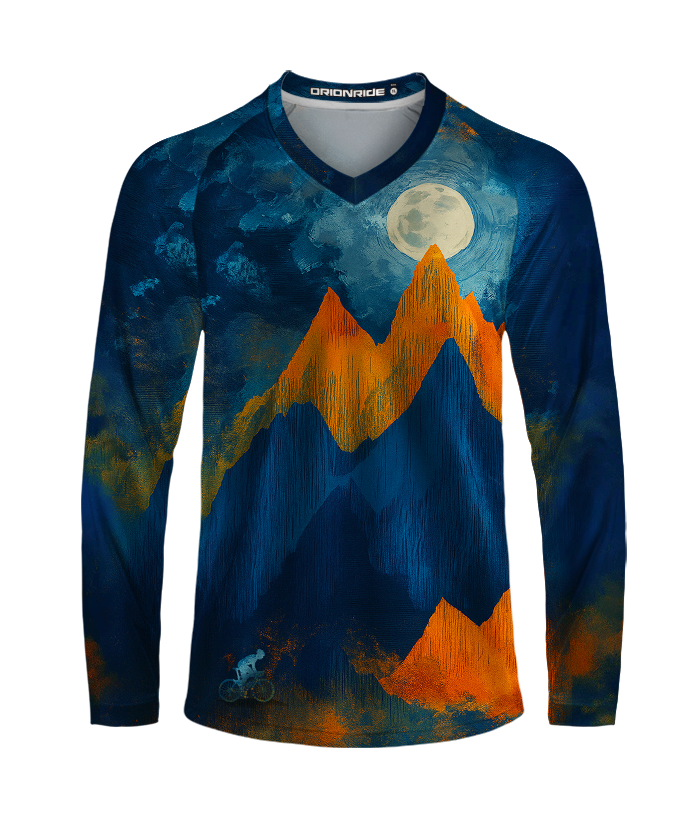 Orionride Night Falls Long Sleeve Downhill Jersey