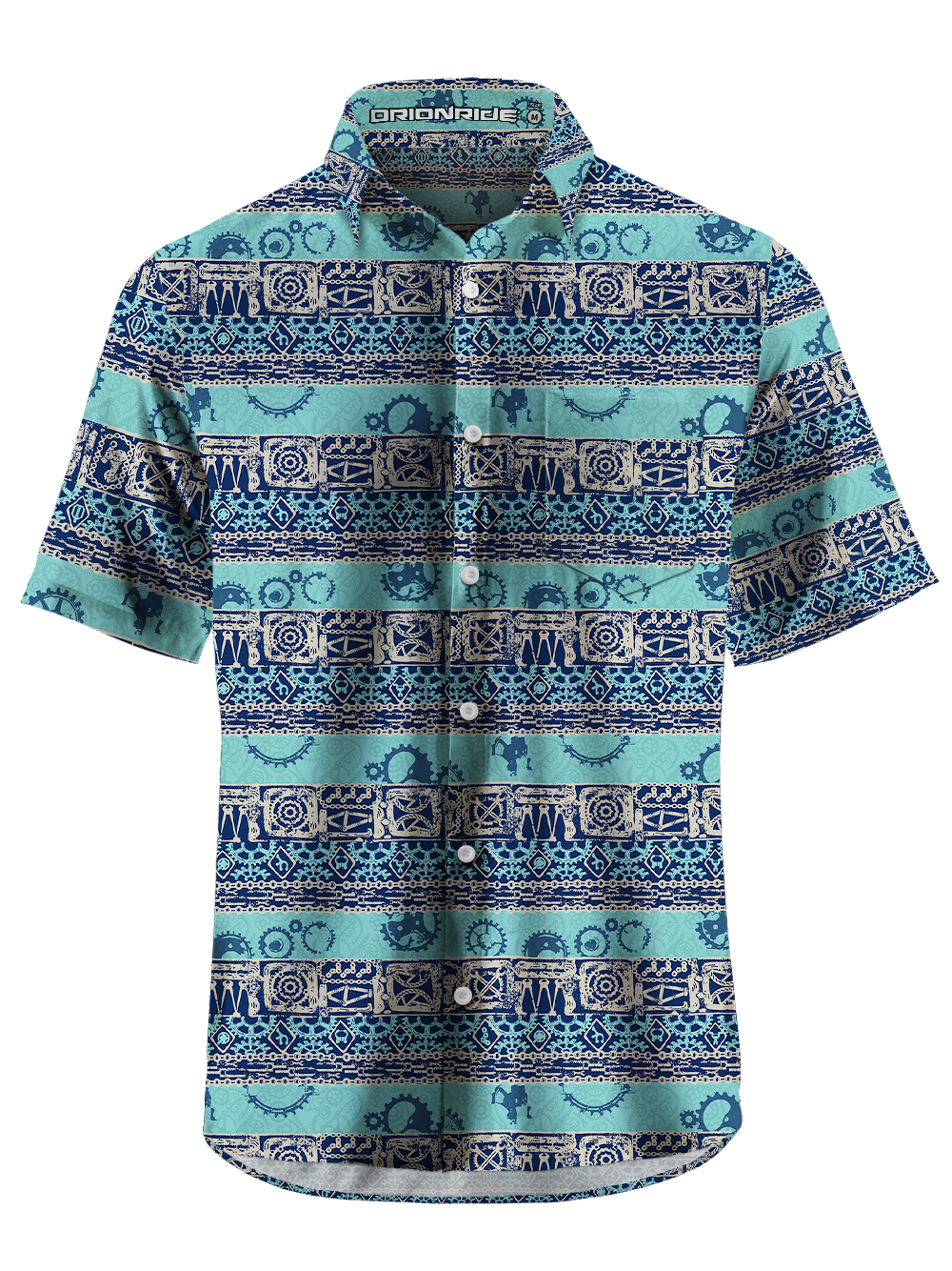 Orionride Gear Assembly Zipper Pockets Ultra Lightweight Short Sleeves Gravel Shirt