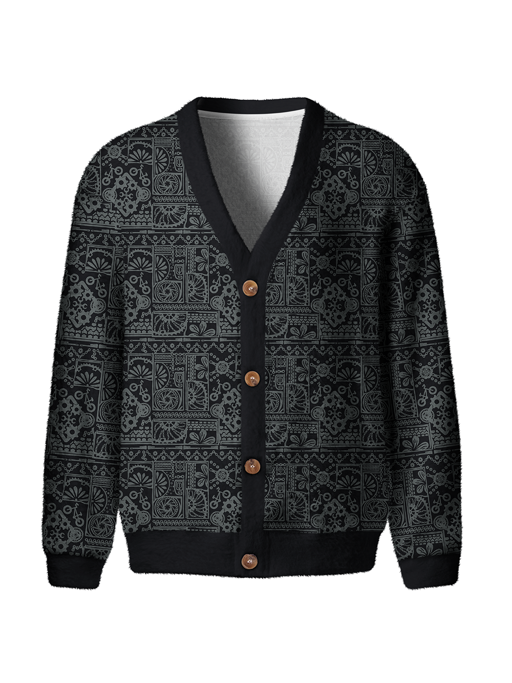 Orionride Parts House Men's Cardigan Knit Sweaters