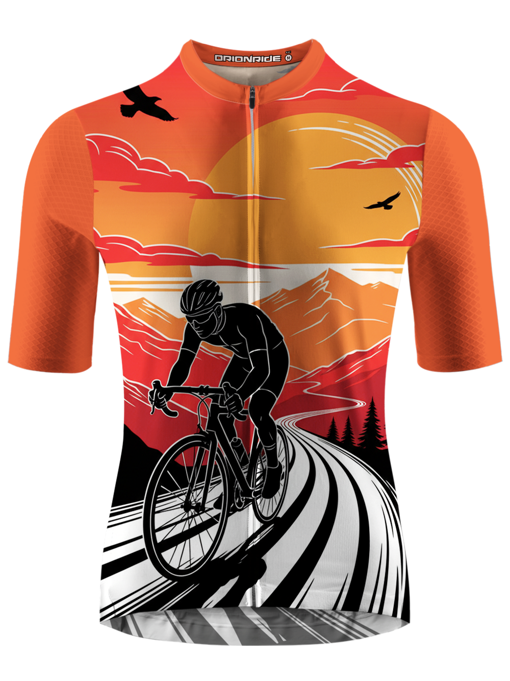 Orionride Under The Blazing Sun Short Sleeves Cycling Jersey