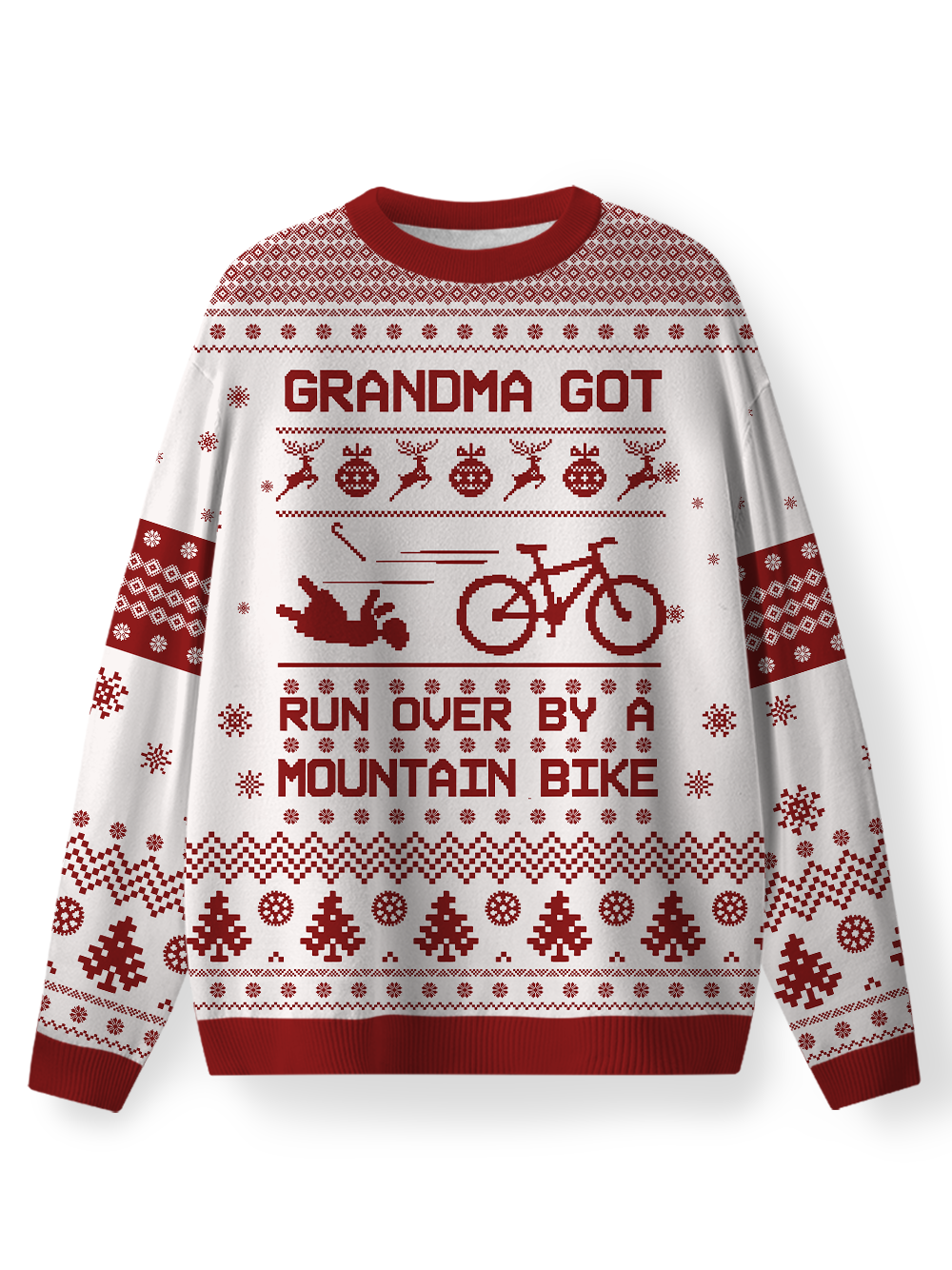 Orionride Funny Old Lady Men's Sweaters