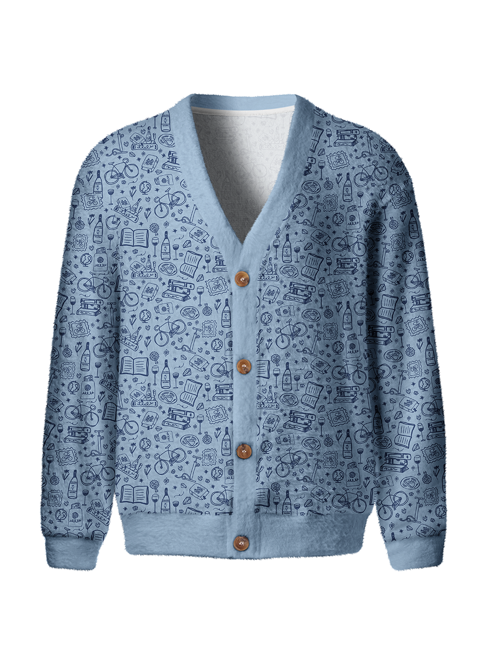 Orionride Cycling Club Men's Cardigan Knit Sweaters