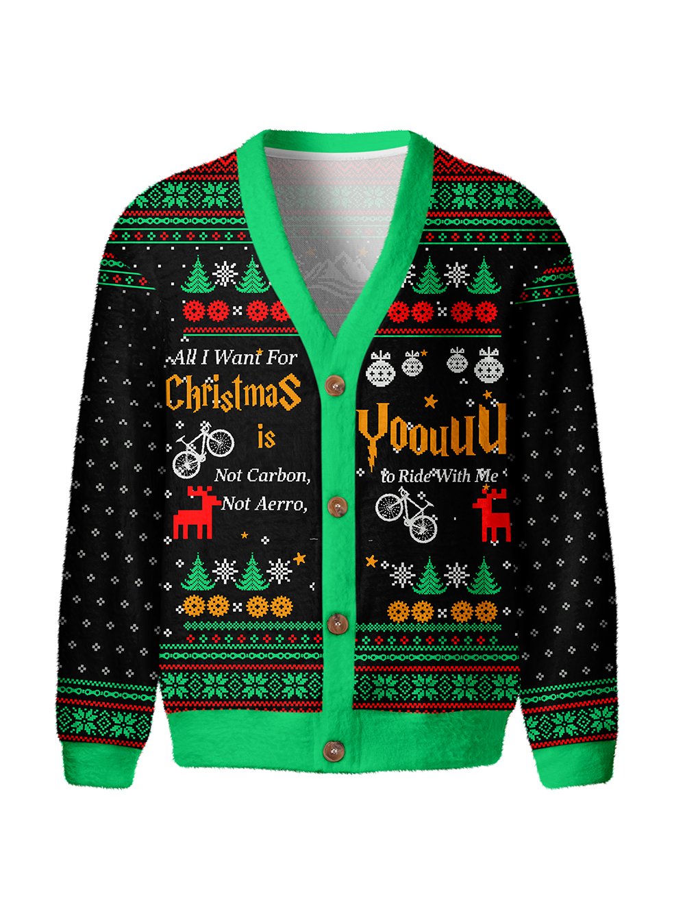 Orionride Let's Ride Together Men's Cardigan Knit Sweaters