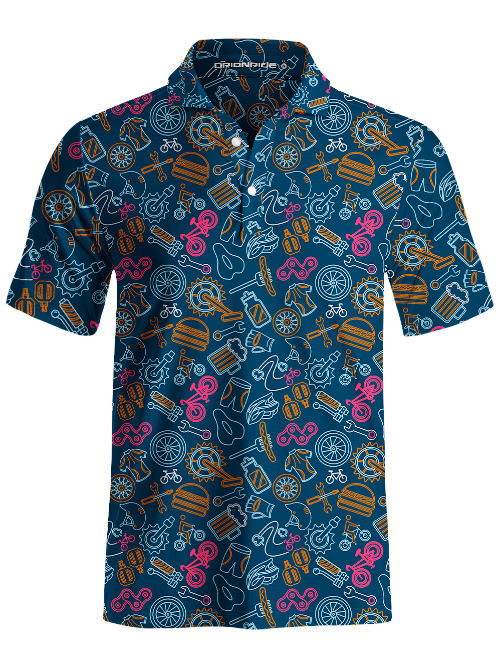 Orionride Weekend BBQ Men's Polo Shirt