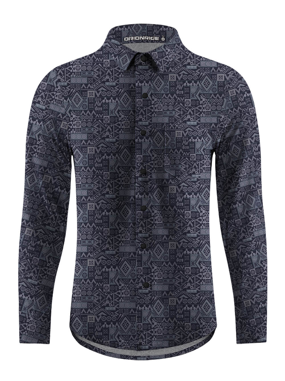 Orionride Parts Market Men's Stretchy Breathable Long Sleeve Gravel Shirt