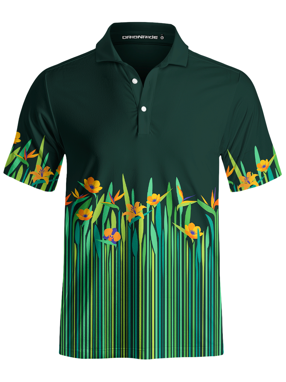 Orionride Strelitzia Repens Men's Polo Shirt